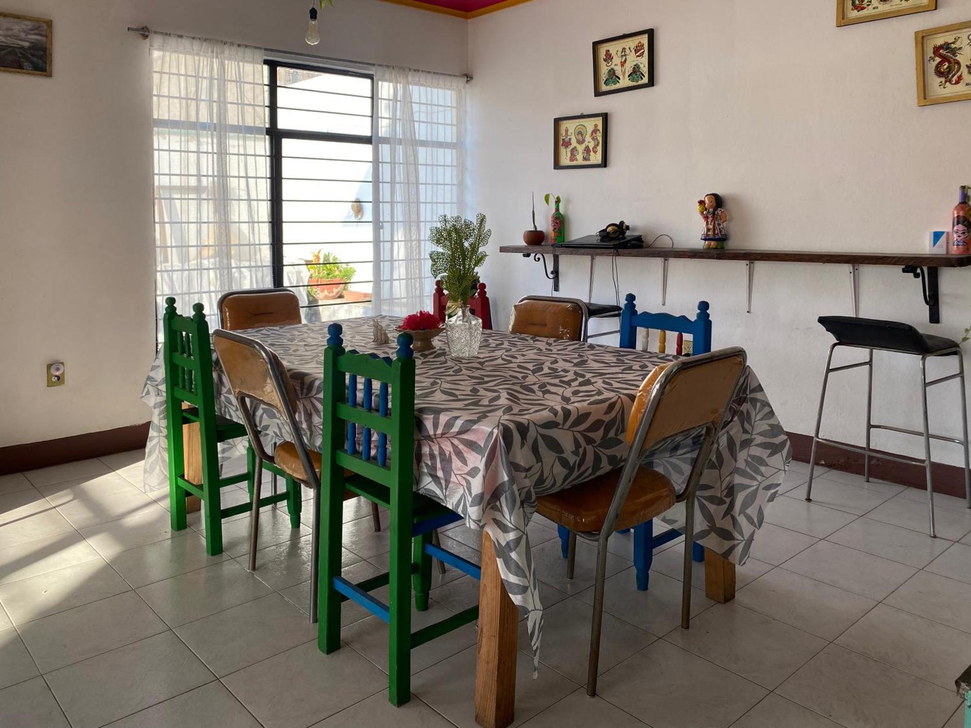 オアハカ州 Casa El Mundoホステル エクステリア 写真